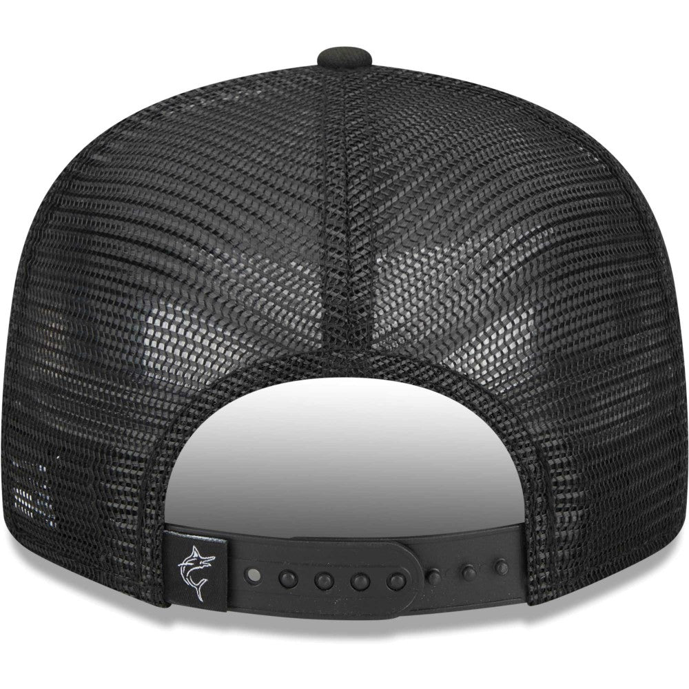Miami Marlins New Era Street Trucker 9FIFTY Snapback Hat | MLB For sale