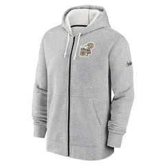 New Orleans Saints Nike Historic Lifestyle Full-Zip Hoodie