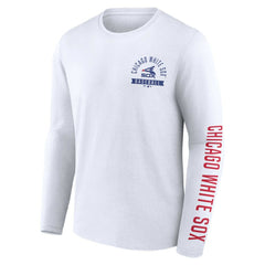 Chicago White Sox Fanatics Pressbox Long Sleeve T-Shirt | MLB Sale