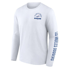 Los Angeles Dodgers Fanatics Pressbox Long Sleeve T-Shirt | MLB Outlet