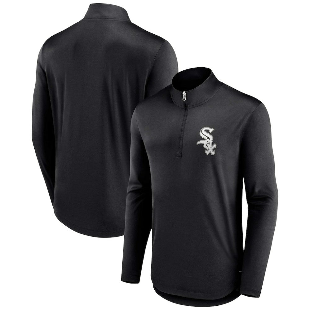 Chicago White Sox Fanatics Tough Minded Lightweight Quarter-Zip Pullover | MLB On Sale