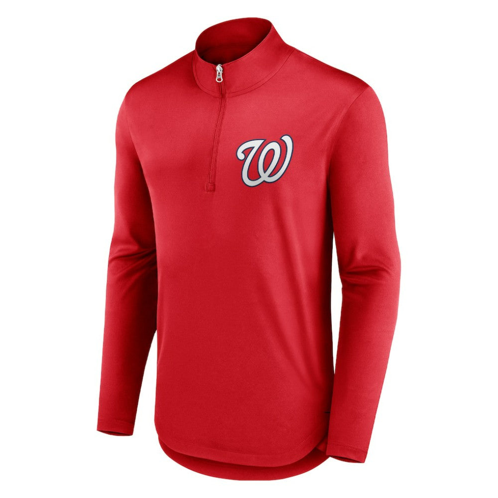 Washington Nationals Fanatics Tough Minded Lightweight Quarter-Zip Pullover | MLB For sale