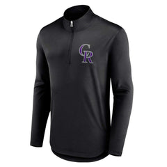 Colorado Rockies Fanatics Tough Minded Lightweight Quarter-Zip Pullover | MLB Shop