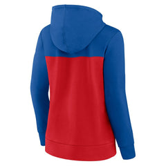 Chicago Cubs Fanatics Women's Take The Field Colorblocked Hoodie Full-Zip Jacket | MLB US