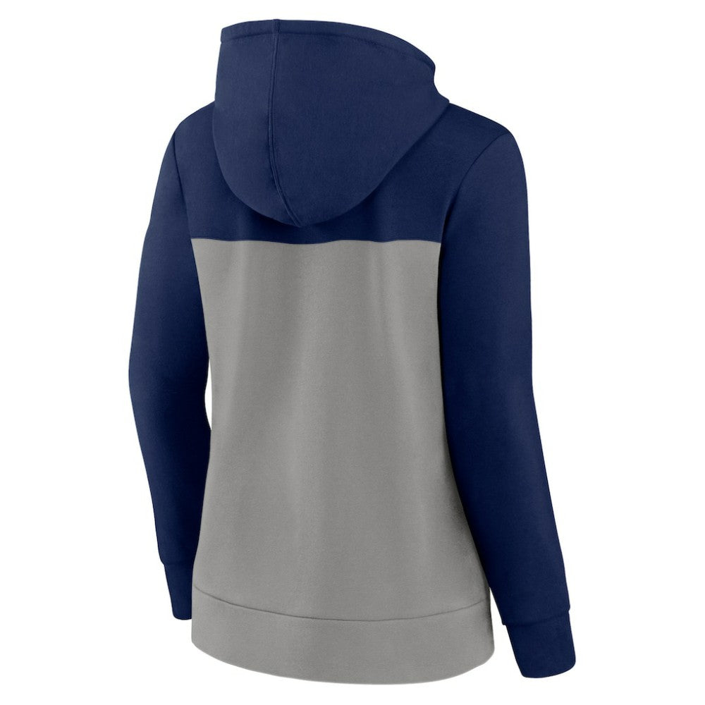New York Yankees Fanatics Women's Take The Field Colorblocked Hoodie Full-Zip Jacket | MLB On Sale