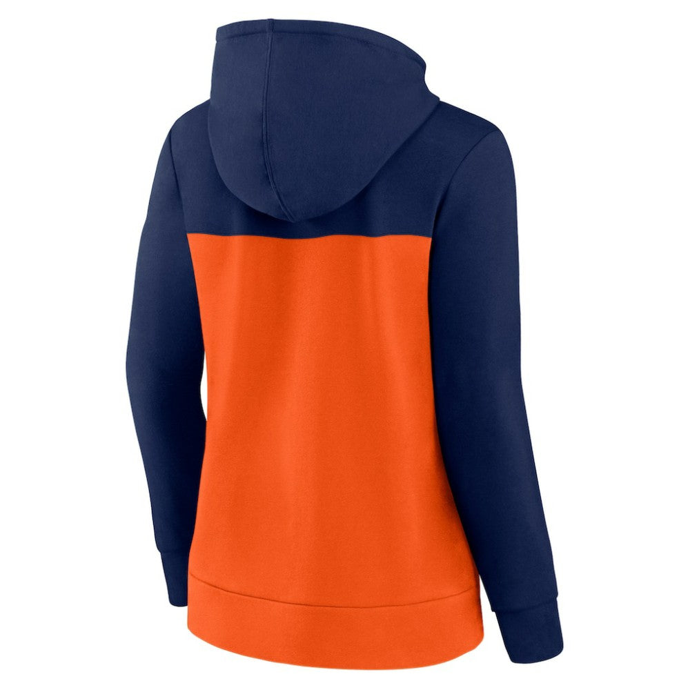 Houston Astros Fanatics Women's Take The Field Colorblocked Hoodie Full-Zip Jacket | MLB Outlet