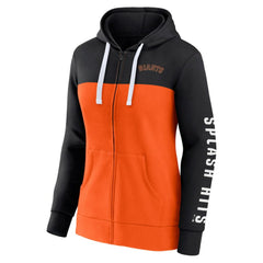 San Francisco Giants Fanatics Women's Take The Field Colorblocked Hoodie Full-Zip Jacket | MLB Near me