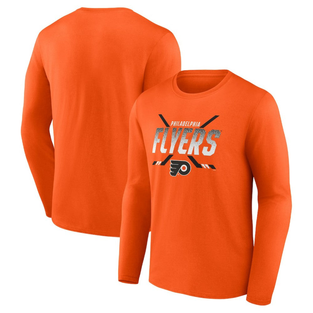 Philadelphia Flyers Fanatics Covert Long Sleeve T-Shirt On Sale