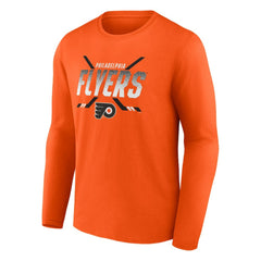 Philadelphia Flyers Fanatics Covert Long Sleeve T-Shirt On Sale