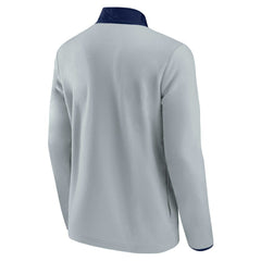 Seattle Kraken Fanatics Hockey Polar Fleece Quarter-Snap Jacket For Sale