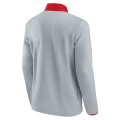 Chicago Blackhawks Fanatics Hockey Polar Fleece Quarter-Snap Jacket Sale