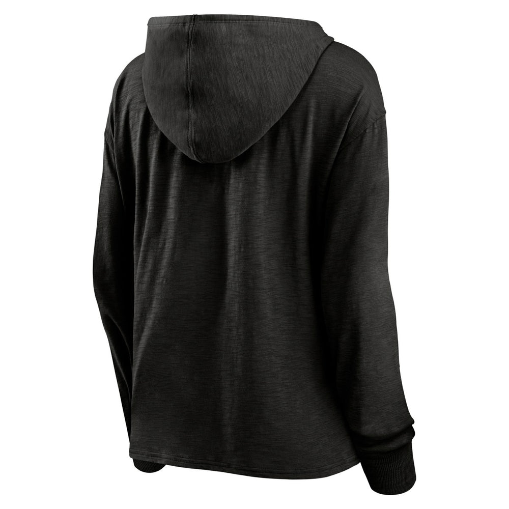 Portland Trail Blazers Women's Full Steam Slub Hoodie T-Shirt On Sale