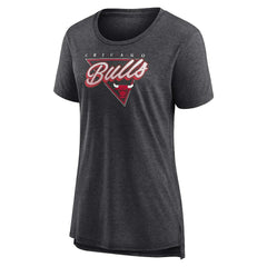 Chicago Bulls Women's True Classics Tri-Blend T-Shirt sale New