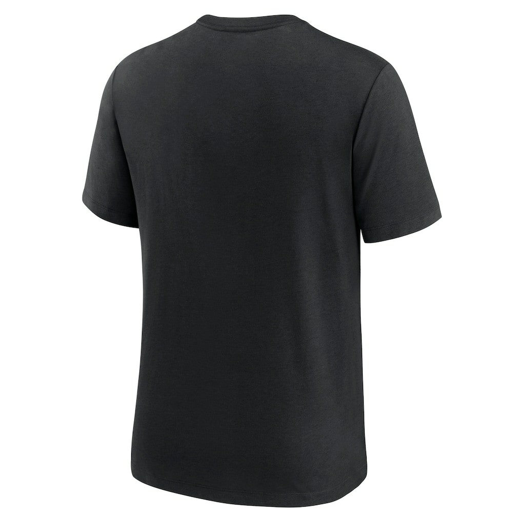 Pittsburgh Steelers Nike Wordmark Logo Tri-Blend T-Shirt