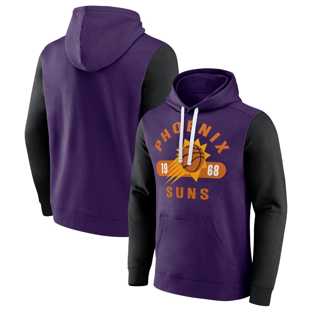 Phoenix Suns Attack Colorblock Pullover Hoodie Discount