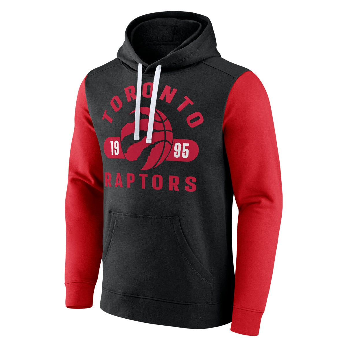 Toronto Raptors Attack Colorblock Pullover Hoodie For Sale