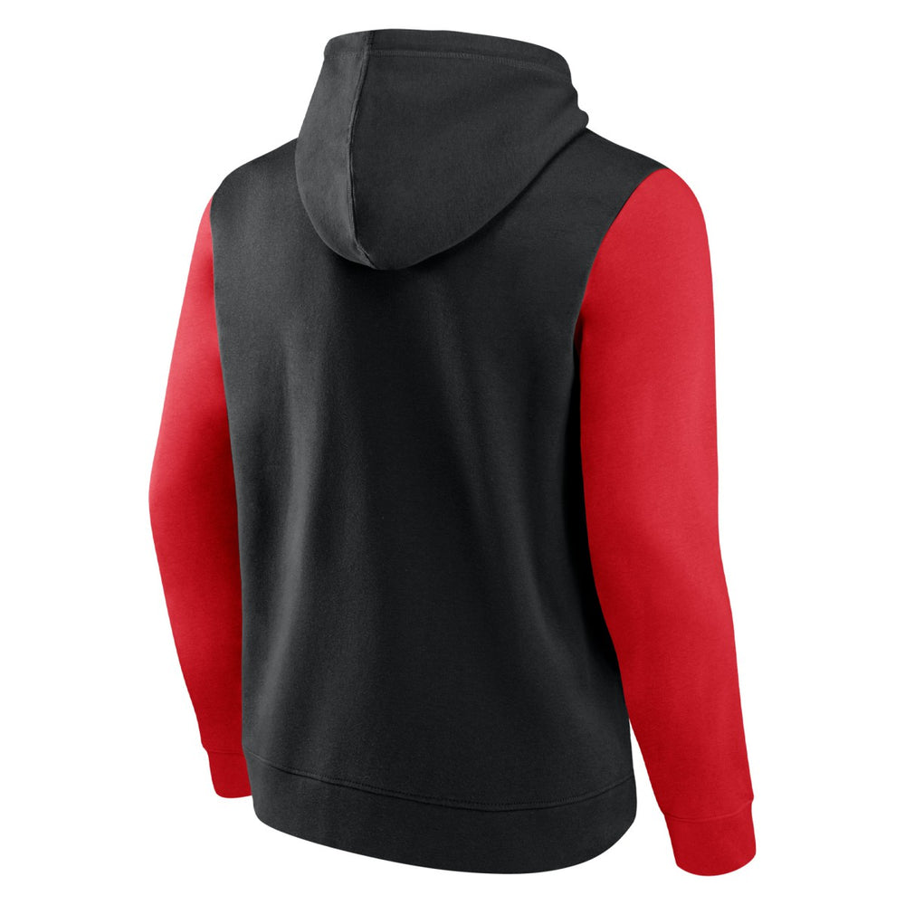 Toronto Raptors Attack Colorblock Pullover Hoodie For Sale