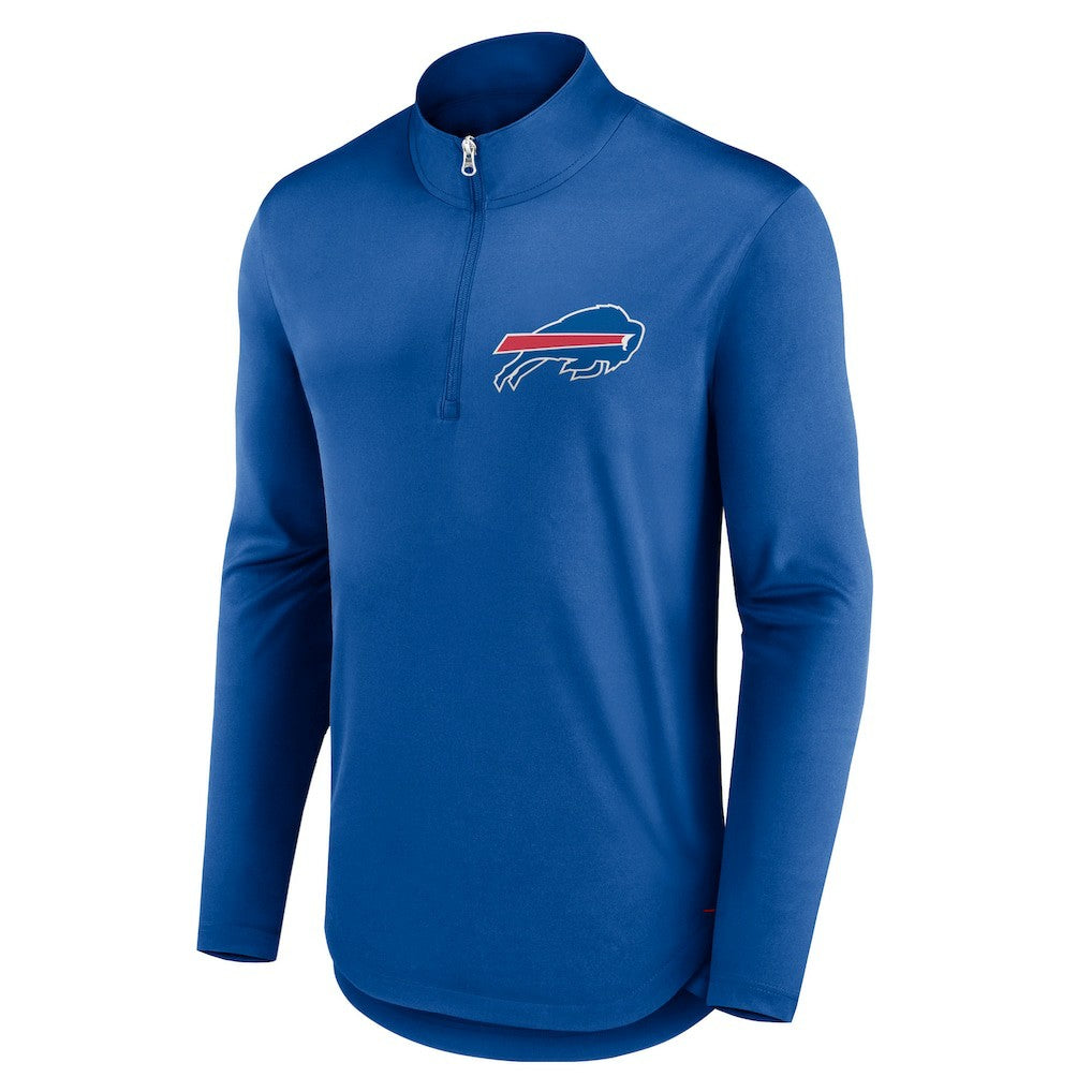 Buffalo Bills Fanatics Tough Minded Quarter-Zip Top