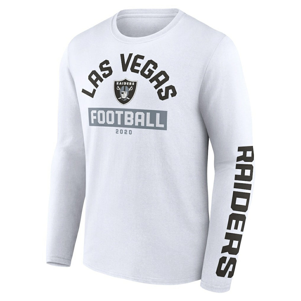 Las Vegas Raiders Fanatics Long and Short Sleeve Two-Pack T-Shirt