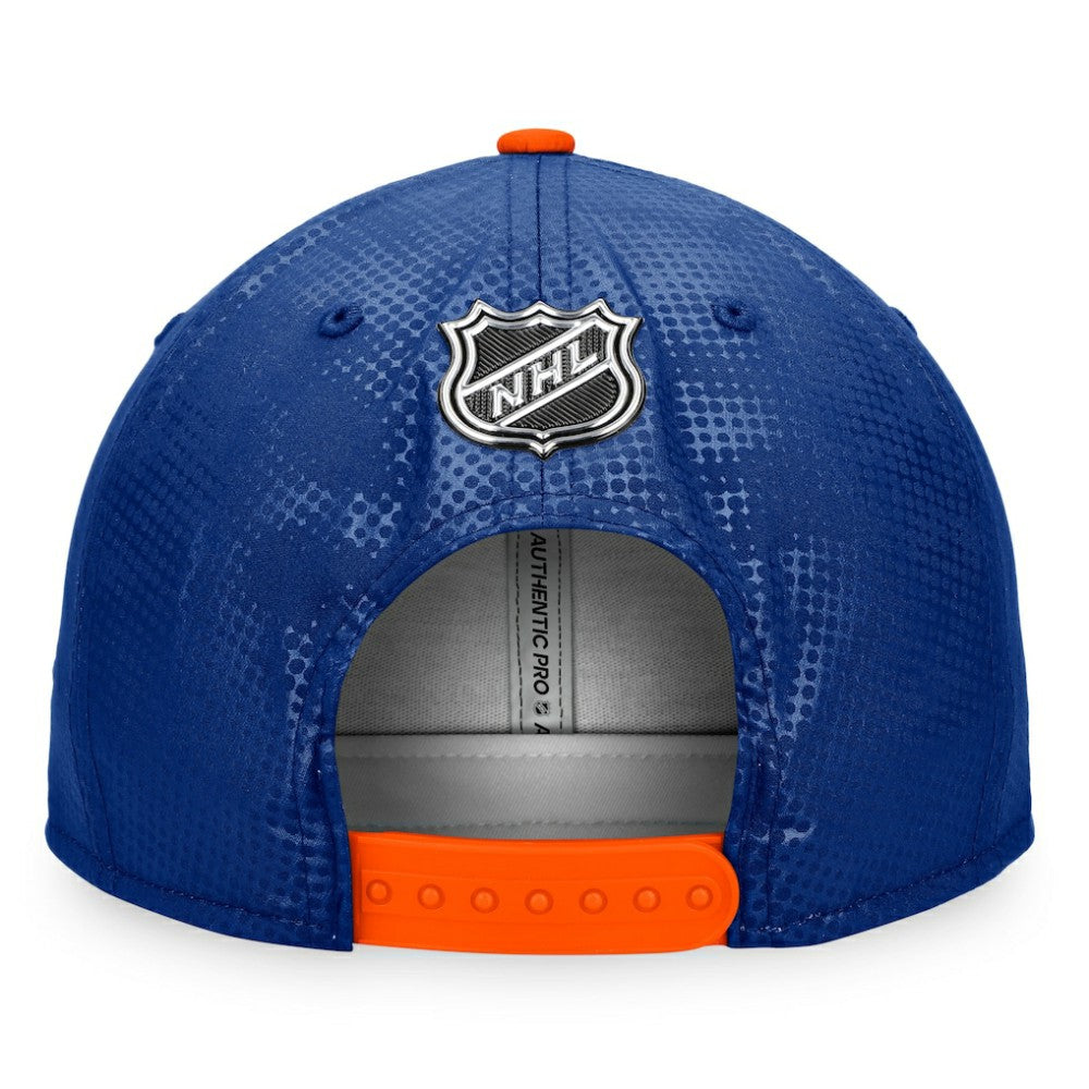 New York Islanders Fanatics Authentic Pro Alternate Logo Snapback Hat Sale