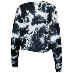 Chicago Bulls Women's Tie Dye Cropped Long Sleeve T-Shirt sale Discount