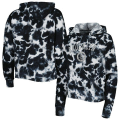 Brooklyn Nets Women's Brushed Cotton Tie-Dye Pullover Hoodie Outlet
