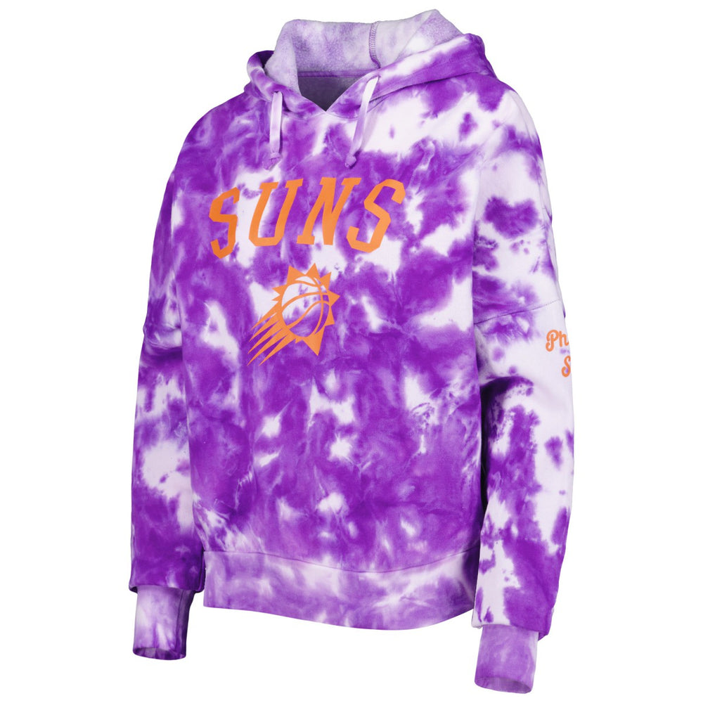 Phoenix Suns Women's Brushed Cotton Tie-Dye Pullover Hoodie For Sale