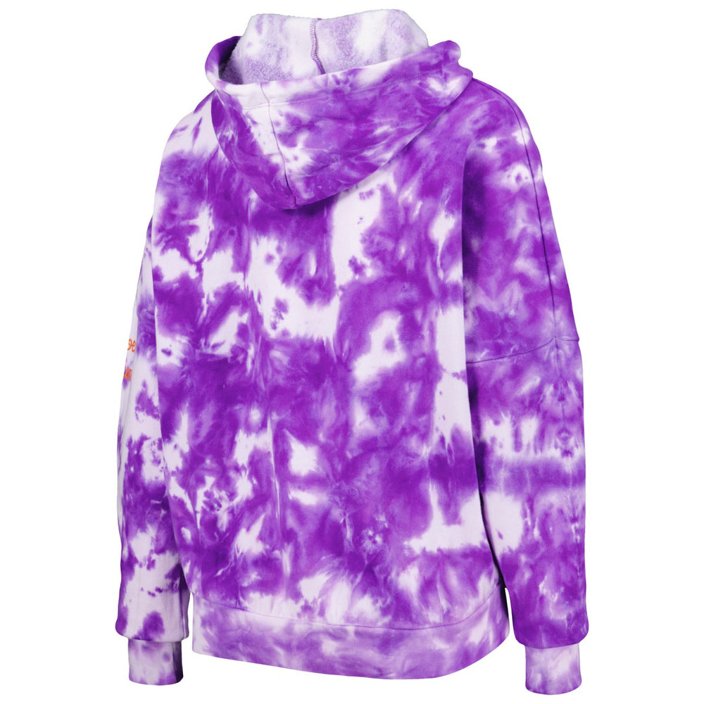 Phoenix Suns Women's Brushed Cotton Tie-Dye Pullover Hoodie For Sale