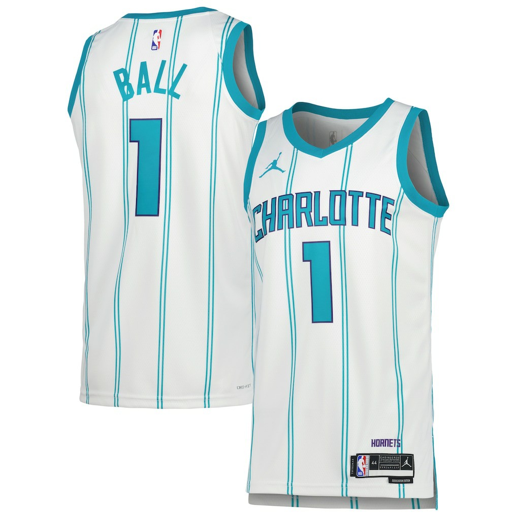 LaMelo Ball Charlotte Hornets Jordan Brand Unisex Swingman Jersey For Sale