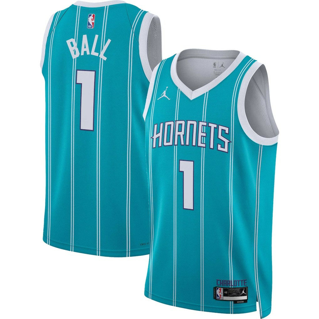 LaMelo Ball Charlotte Hornets Jordan Brand Unisex Swingman Jersey New