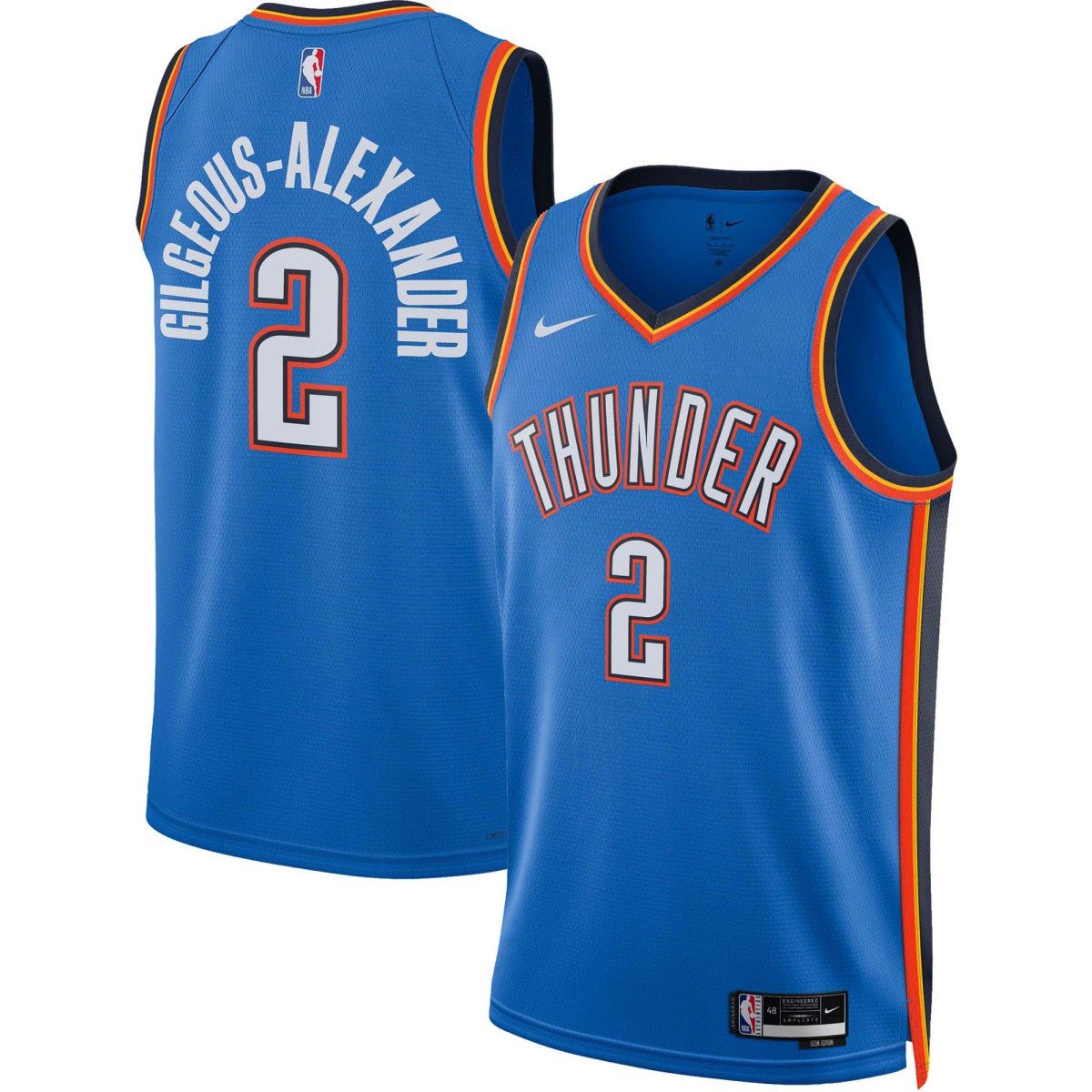 Shai Gilgeous-Alexander Oklahoma City Thunder Unisex Swingman Jersey Online