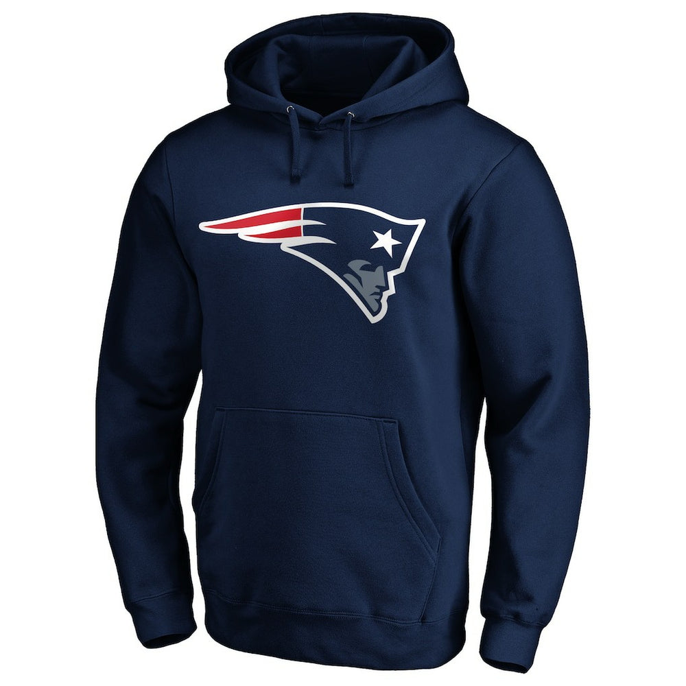 New England Patriots  Primary Logo Fitted Pullover Hoodie