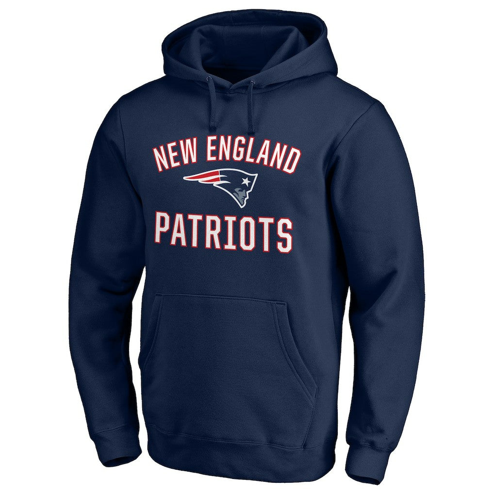 New England Patriots  Victory Arch Team Fitted Pullover Hoodie