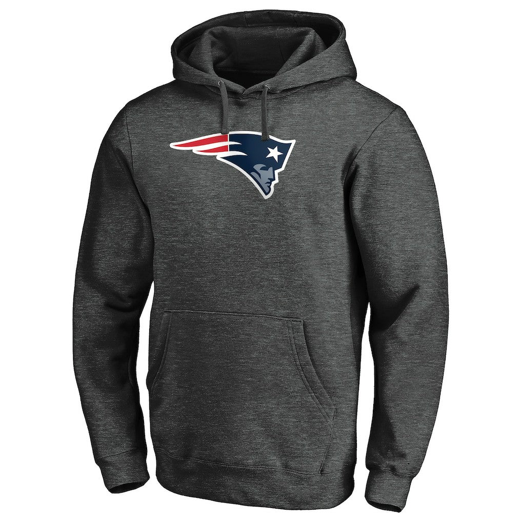 New England Patriots  Primary Logo Fitted Pullover Hoodie
