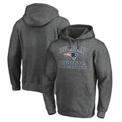 New England Patriots  Victory Arch Team Fitted Pullover Hoodie