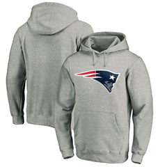 New England Patriots  Primary Logo Fitted Pullover Hoodie