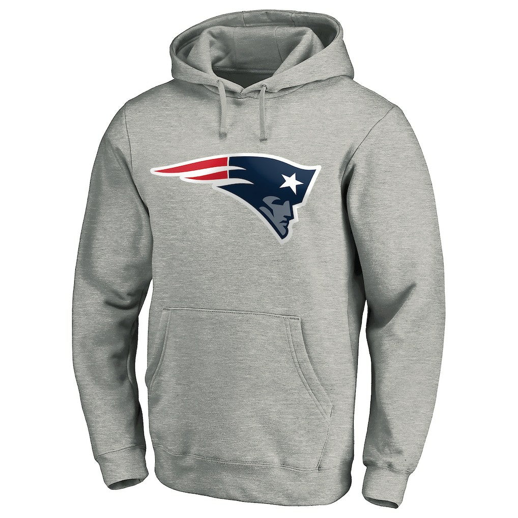 New England Patriots  Primary Logo Fitted Pullover Hoodie