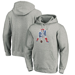 New England Patriots  Throwback Logo Pullover Hoodie