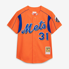 Mike Piazza New York Mets Mitchell & Ness Cooperstown Collection Mesh Batting Practice Button-Up Jersey | MLB Outlet