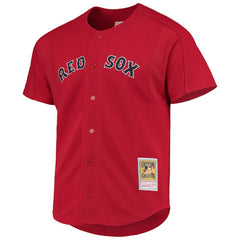 David Ortiz Boston Red Sox Mitchell & Ness Cooperstown Collection Mesh Batting Practice Button-Up Jersey | MLB Sale