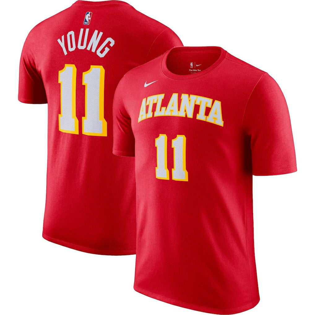 Trae Young Atlanta Hawks Icon 2022/23 Name & Number T-Shirt Online