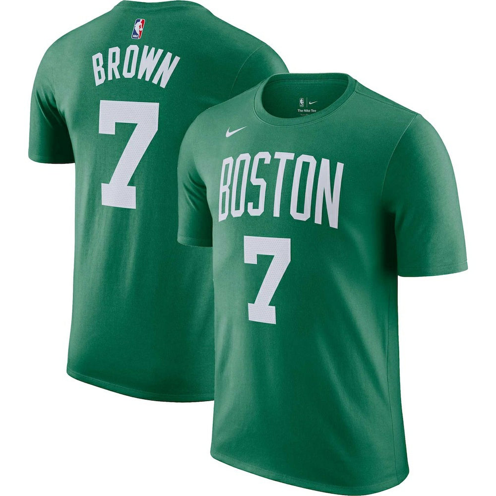 Jaylen Brown Boston Celtics Icon 2022/23 Name & Number T-Shirt Discount