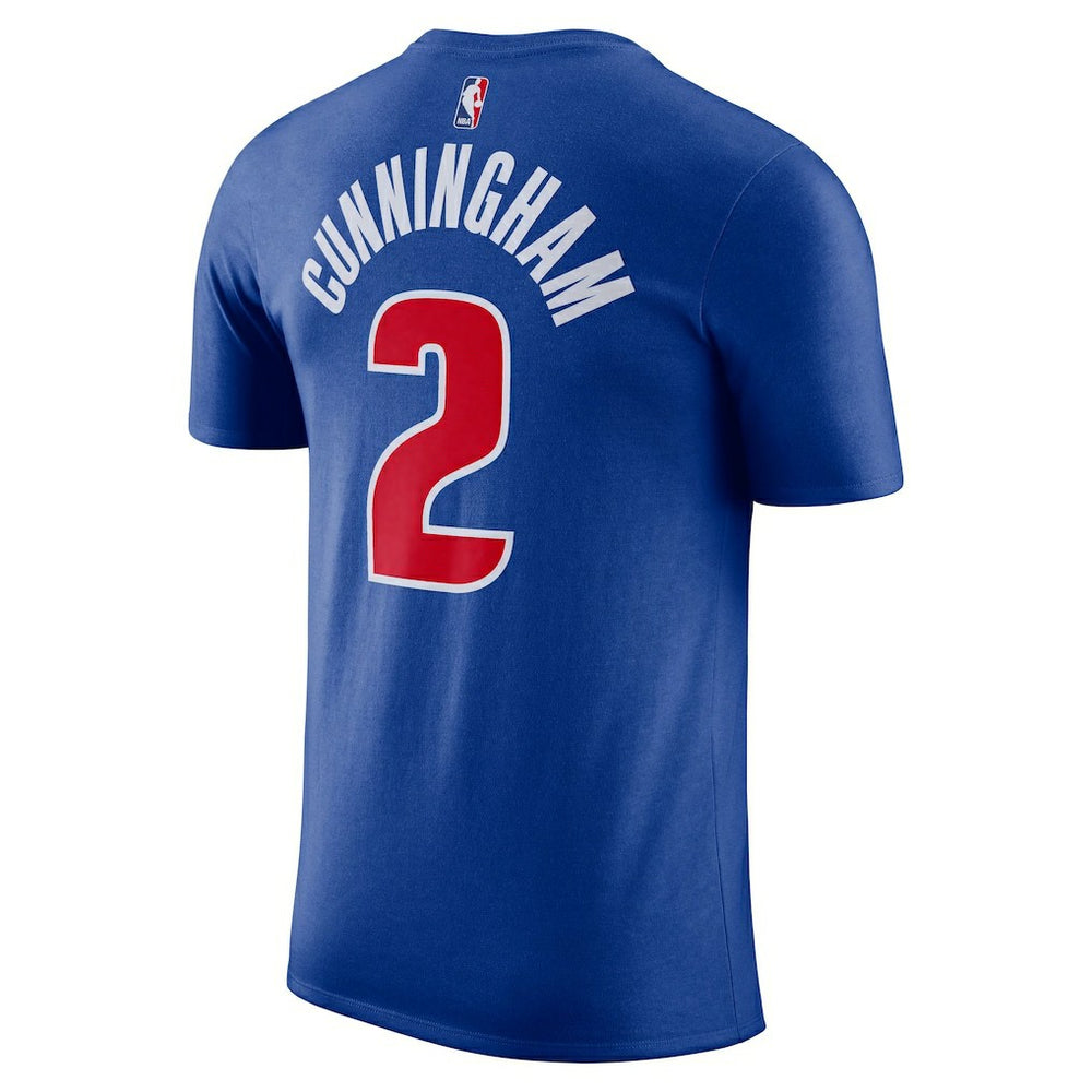Cade Cunningham Detroit Pistons Icon 2022/23 Name & Number T-Shirt sale Discount