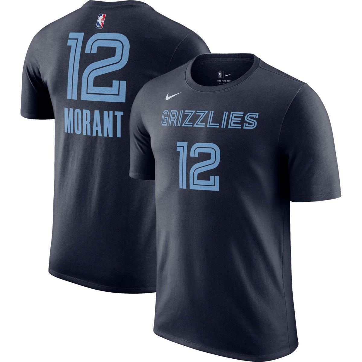 Ja Morant Memphis Grizzlies Icon 2022/23 Name & Number T-Shirt Online