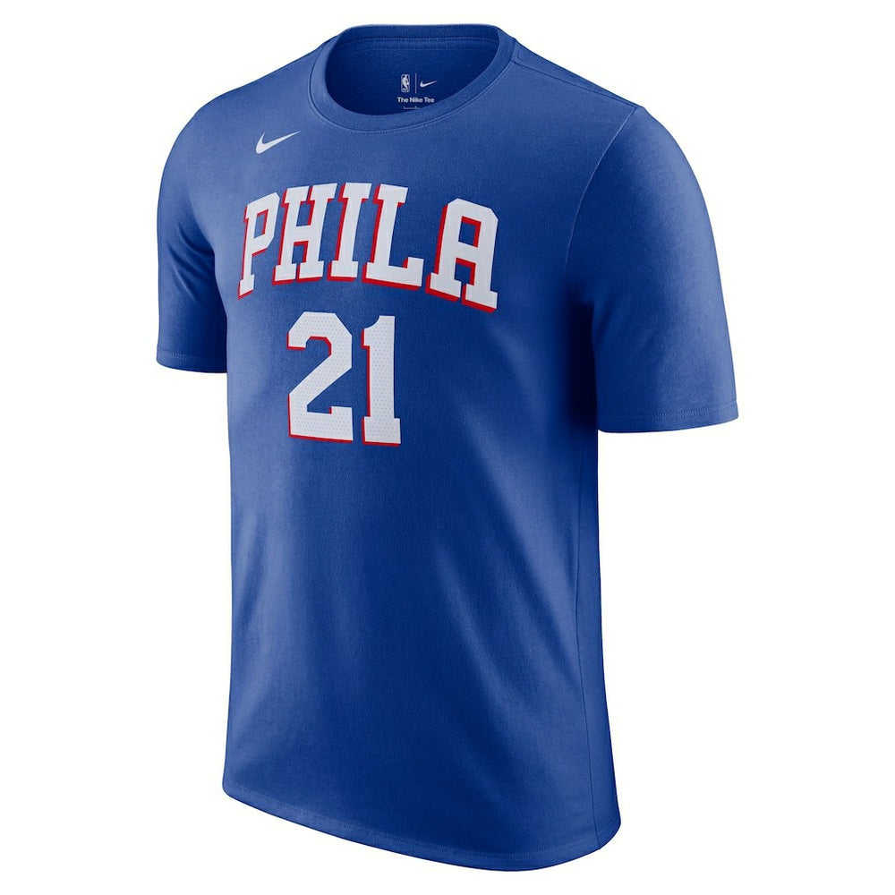Joel Embiid Philadelphia 76ers Icon 2022/23 Name & Number T-Shirt On Sale