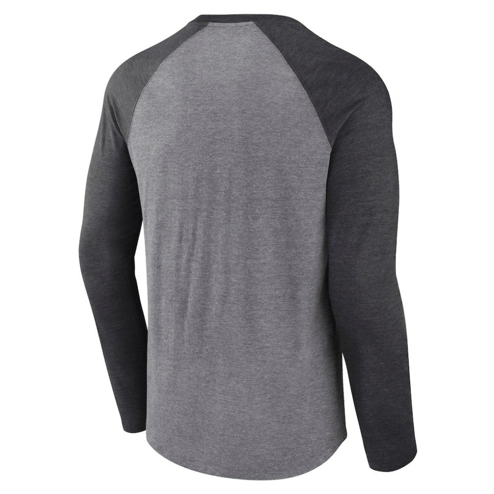 Calgary Flames Fanatics Special Edition Long Sleeve Tri-Blend Raglan T-Shirt Online
