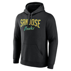 San Jose Sharks Fanatics Special Edition 2.0 Wordmark Pullover Hoodie On Sale