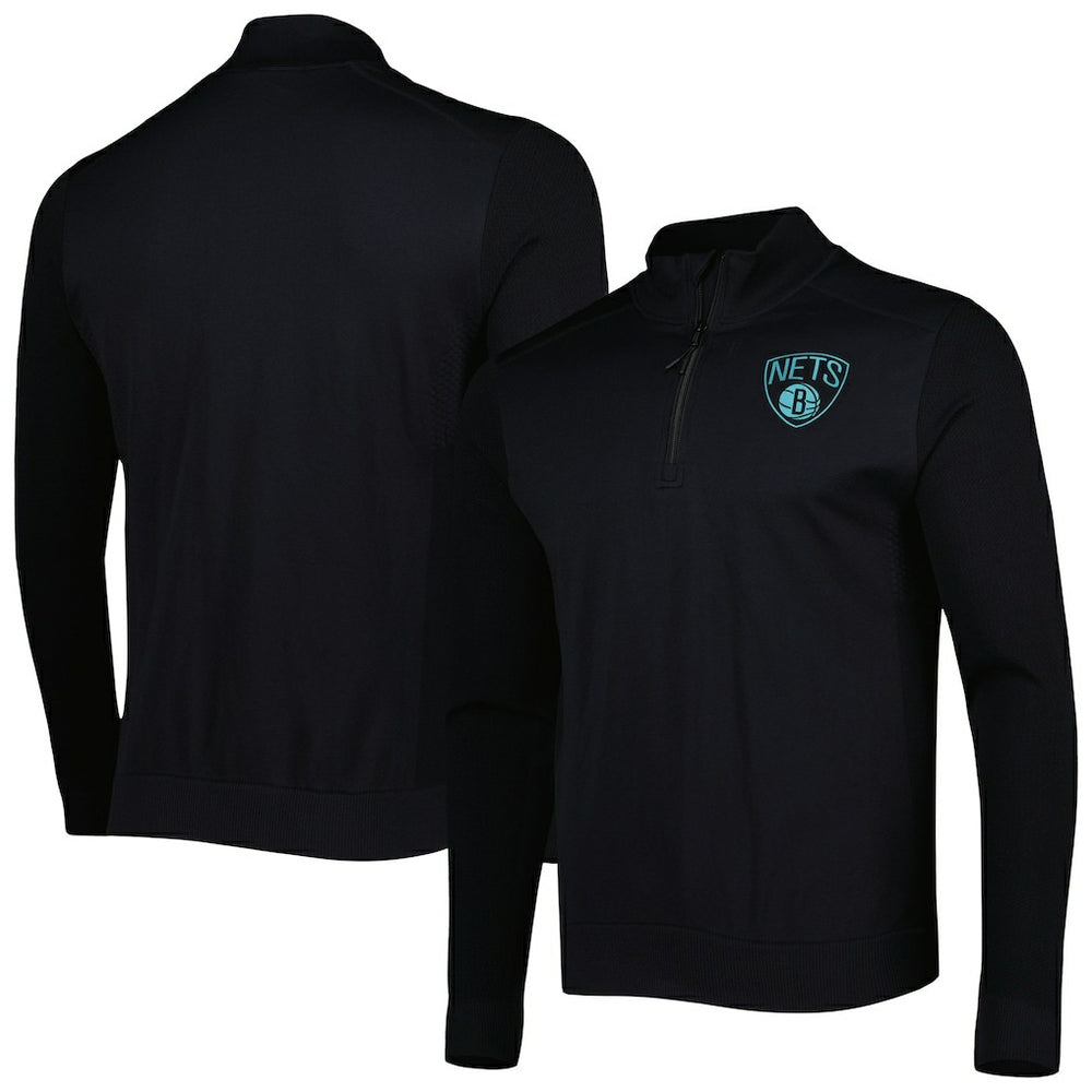 Brooklyn Nets Levelwear Nano Engineered Knit Fabric Quarter-Zip Jacket Online