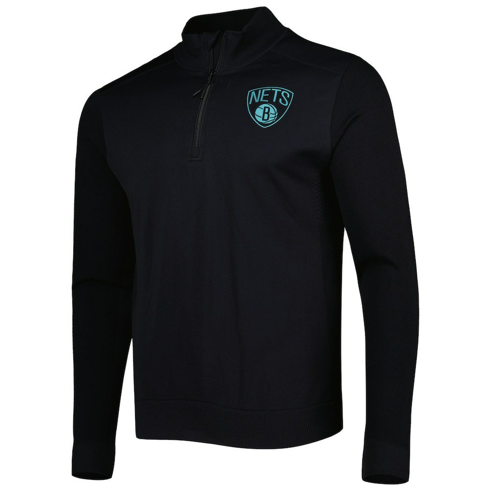 Brooklyn Nets Levelwear Nano Engineered Knit Fabric Quarter-Zip Jacket Online