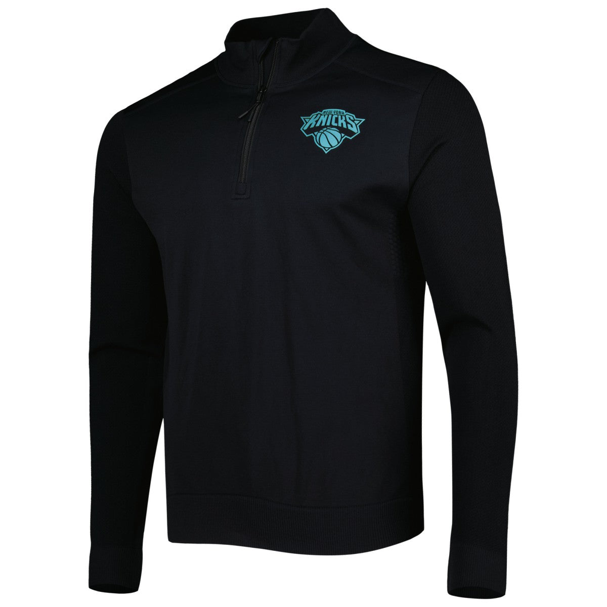 New York Knicks Levelwear Nano Engineered Knit Fabric Quarter-Zip Jacket Discount